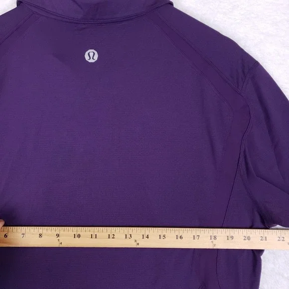 Lululemon Metal Vent Tech Polo XL Purple - Picture 9 of 10